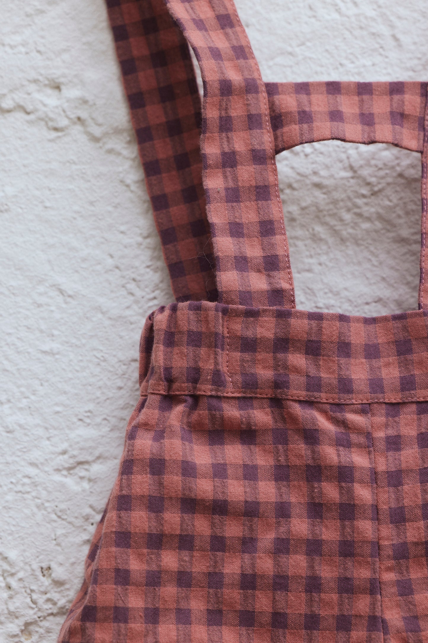 PANTALON VICHY CIRUELA