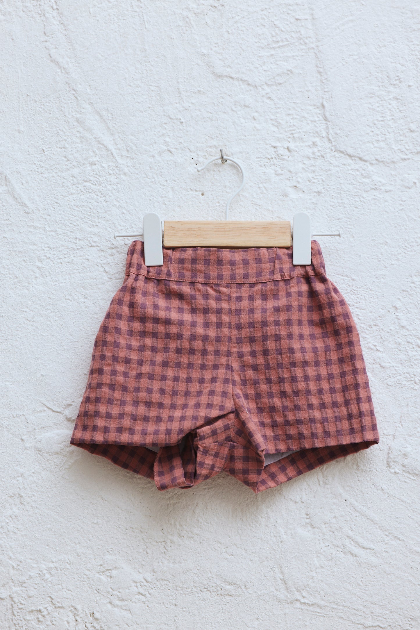 PANTALON VICHY CIRUELA