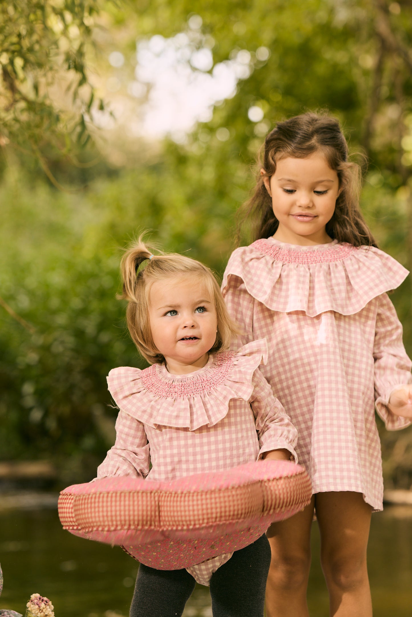 VESTIDO VICHY ROSA
