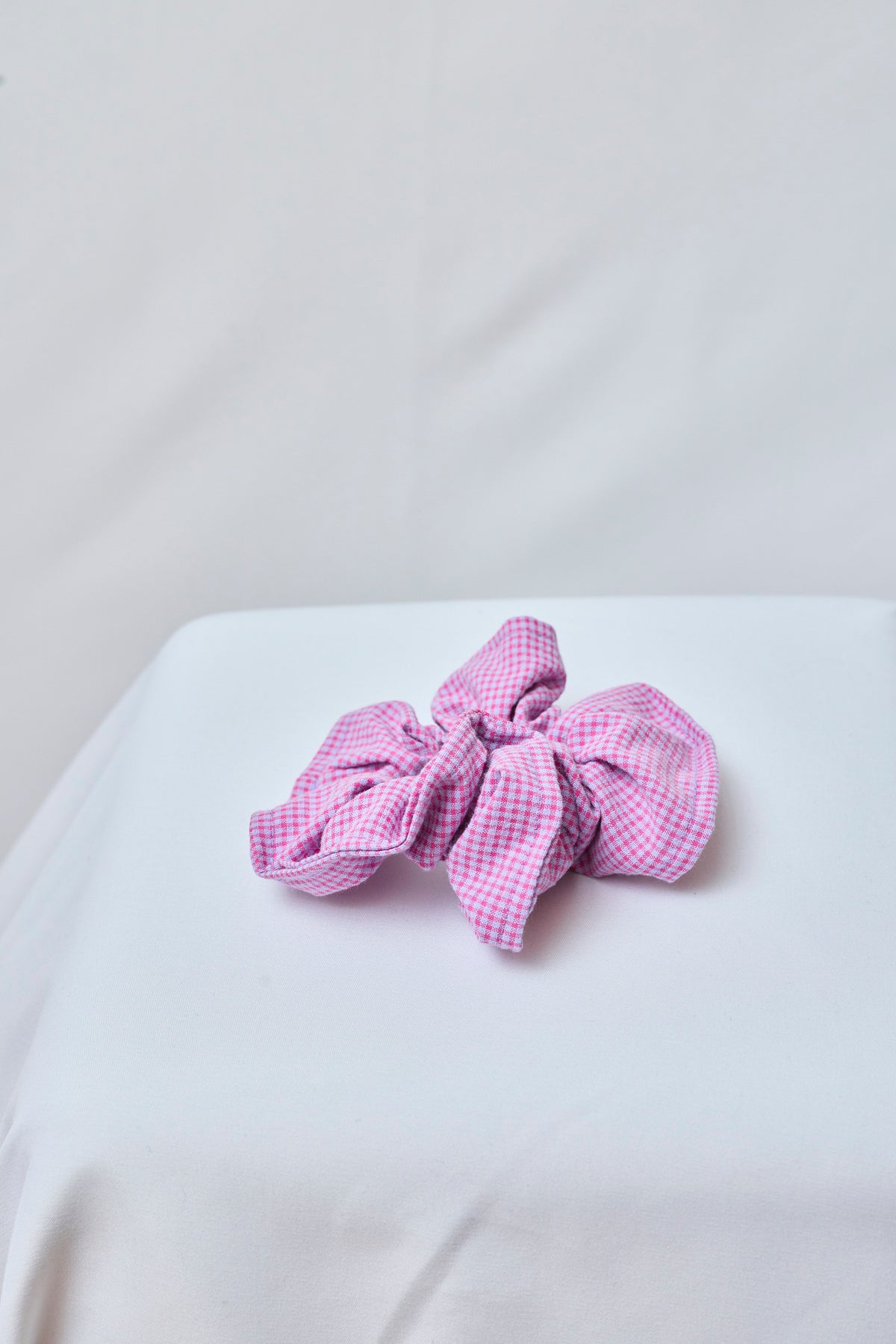 Coletero vichy lila a juego con el Vestido Vichy Lazos – Cottonbel
