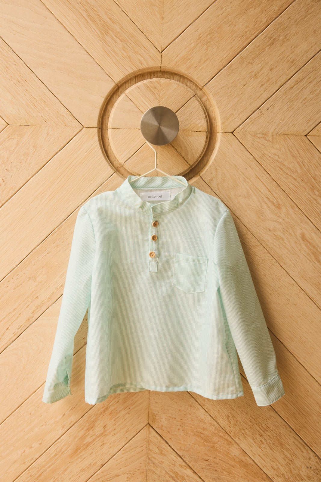 CAMISA RAYA VERDE