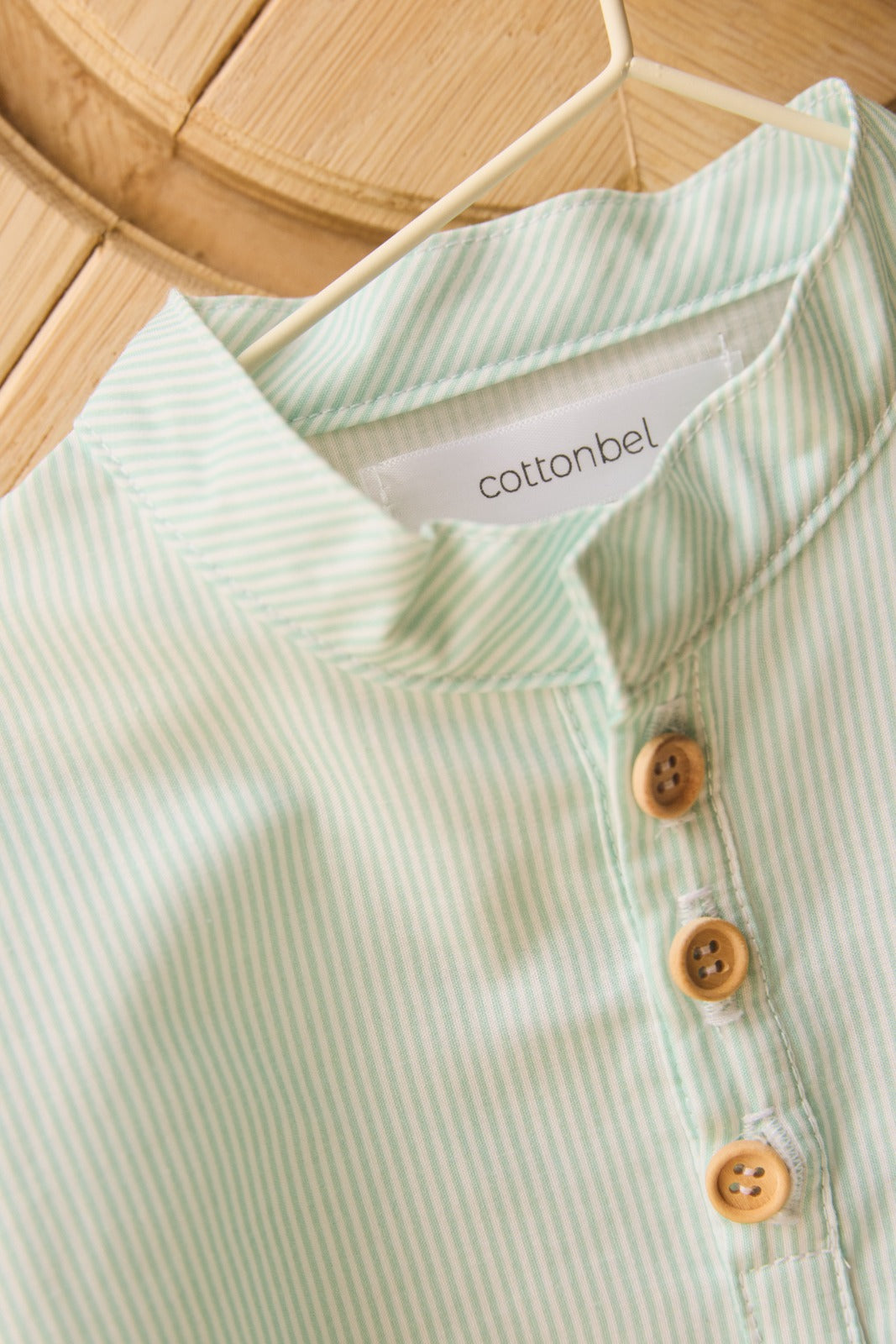 CAMISA RAYA VERDE