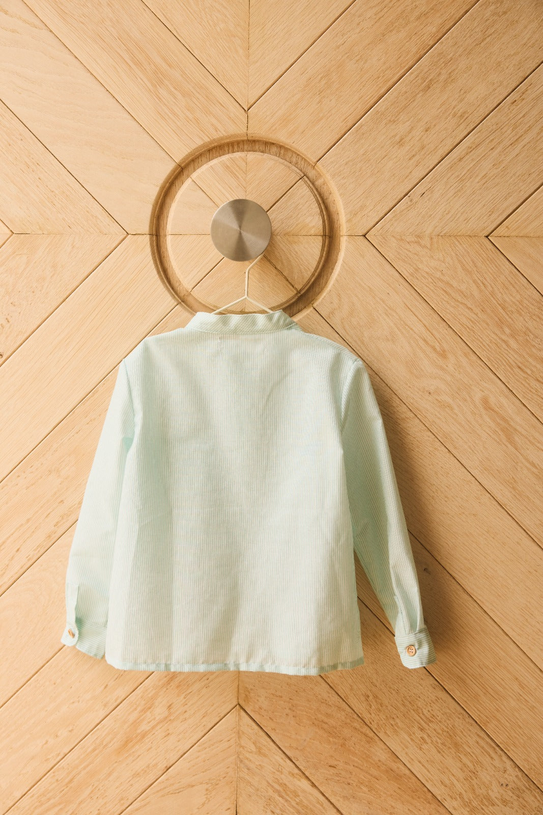 CAMISA RAYA VERDE