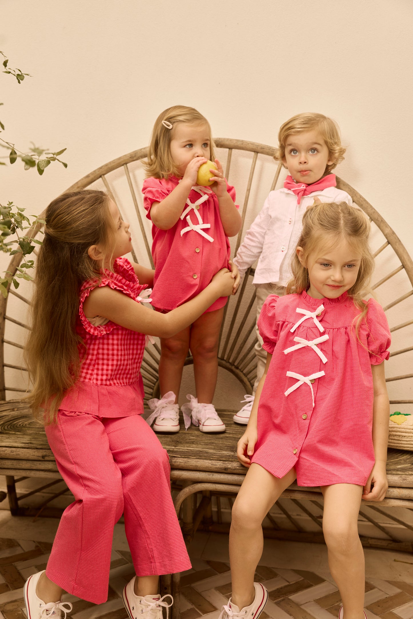 VESTIDO VICHY STRAWBERRY