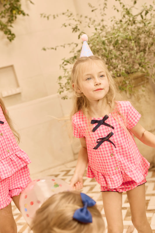 CONJUNTO BLUSA MÁS CULETIN VICHY