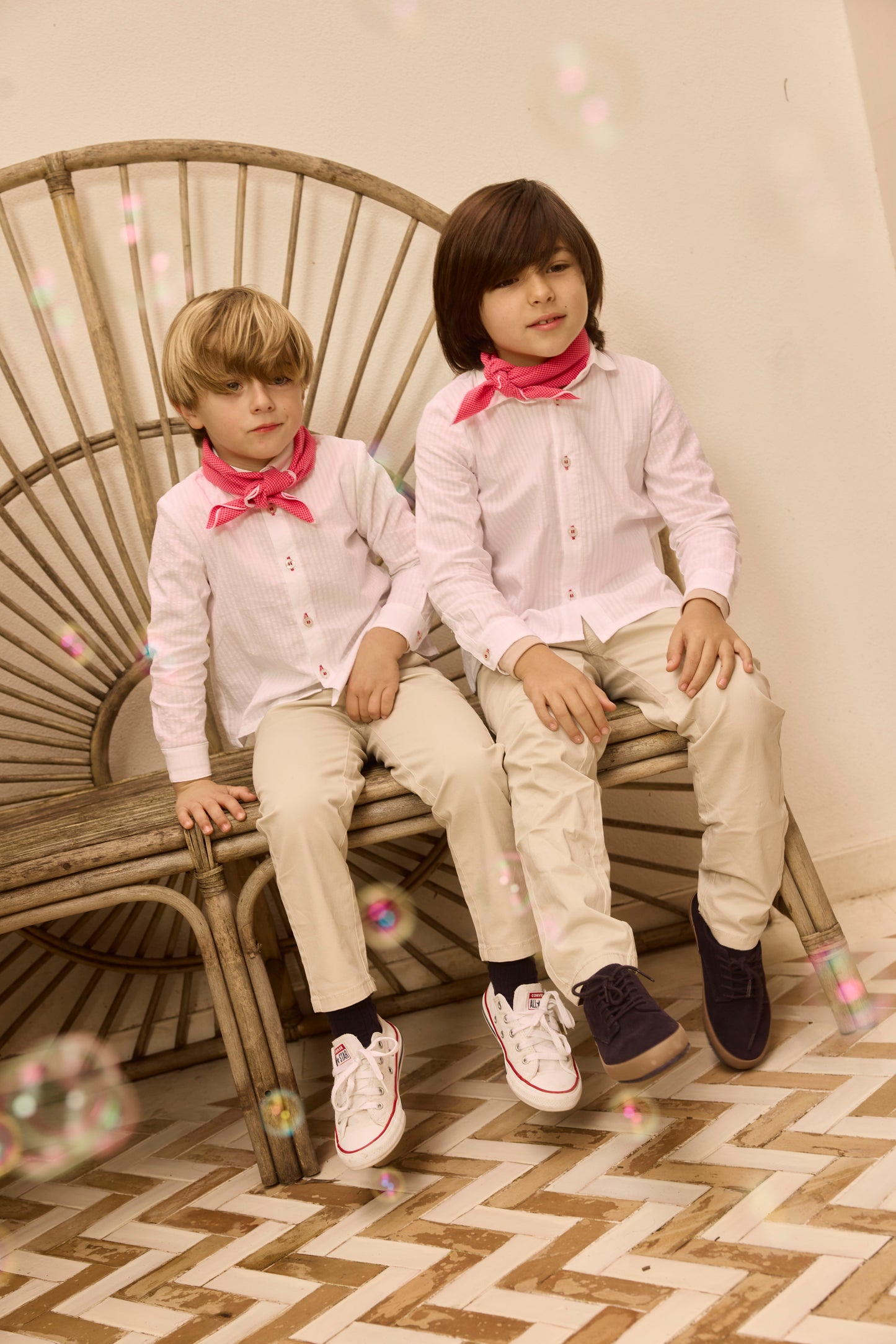 CAMISA  BLANCA COMBINADA