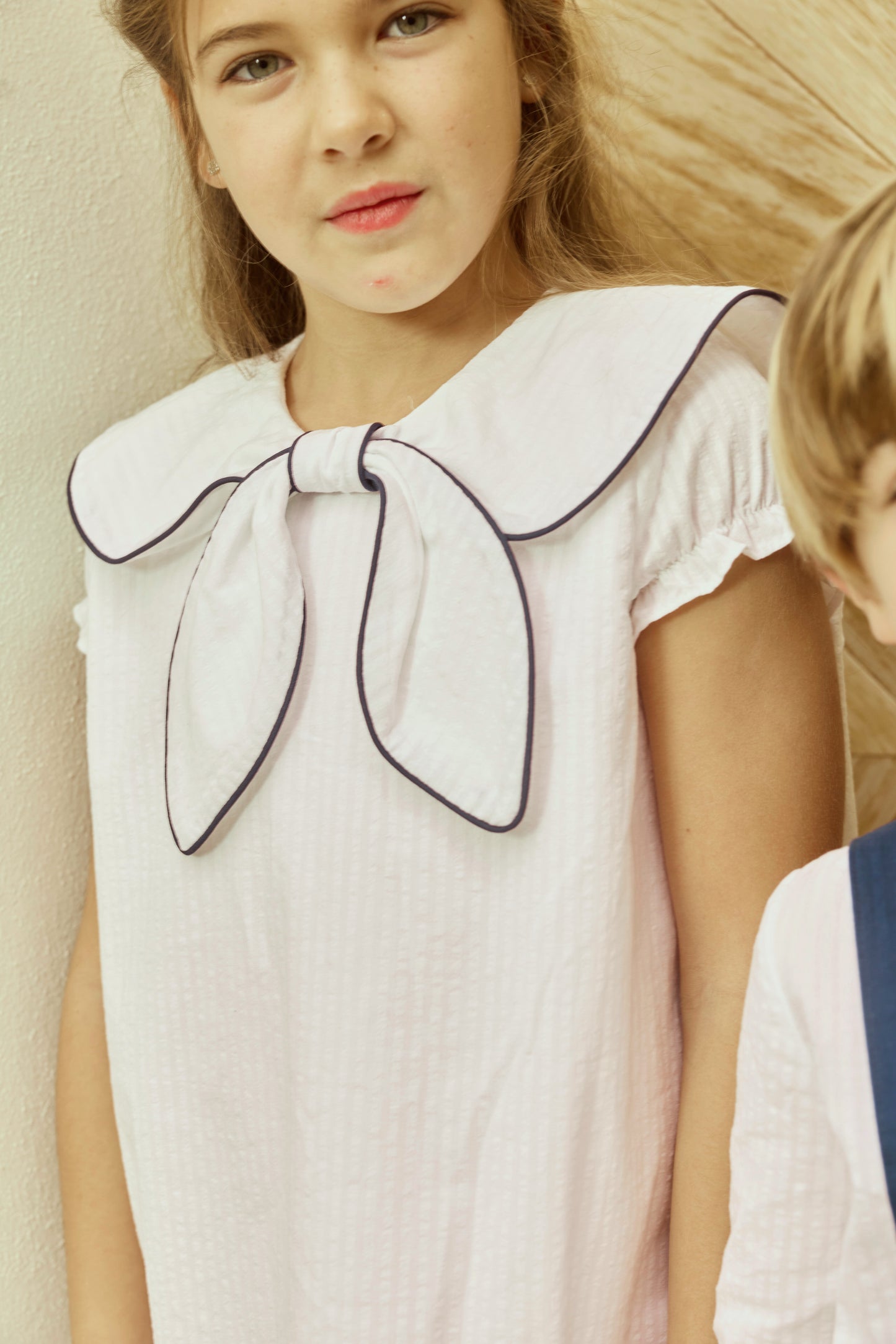 VESTIDO BLANCO MARINERO