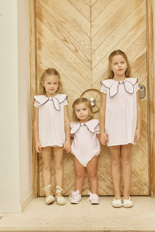 VESTIDO BLANCO MARINERO